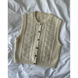Esther Vest - Strikkeopskrift fra PetiteKnit