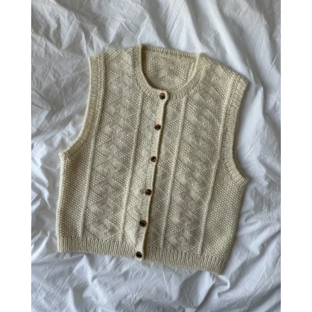 Esther Vest - Strikkeopskrift fra PetiteKnit