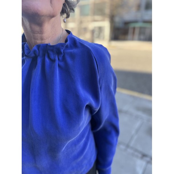 Cupro-viskose i bl pr. 0,25 m.