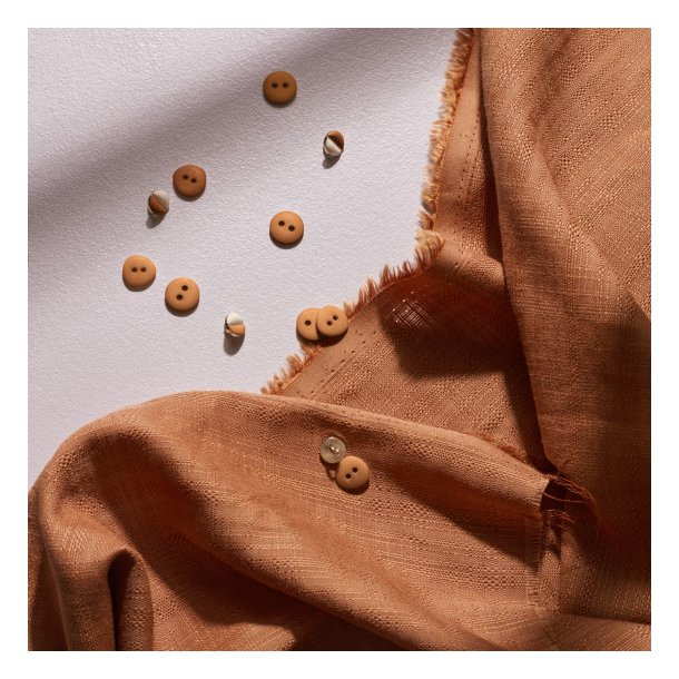 Flake Bomuld/viskose Pecan Pie pr 0,25 m. - Atelier Brunette