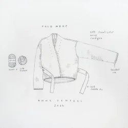 Fold Wrap - Strikkekit fra Anna Ventzel