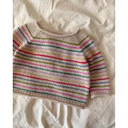 Frankie Sweater Baby - Strikkeopskrift fra PetiteKnit