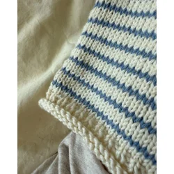 Frankie Sweater Baby - Strikkeopskrift fra PetiteKnit