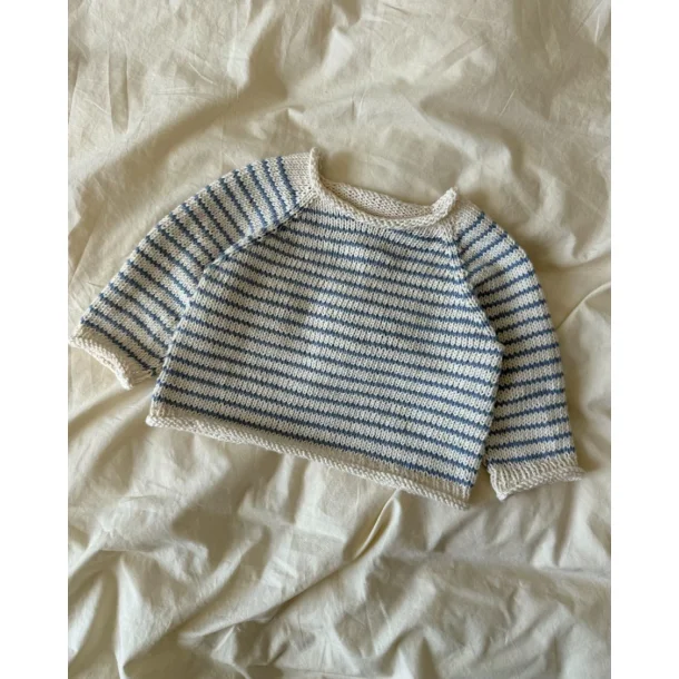 Frankie Sweater Baby - Strikkeopskrift fra PetiteKnit