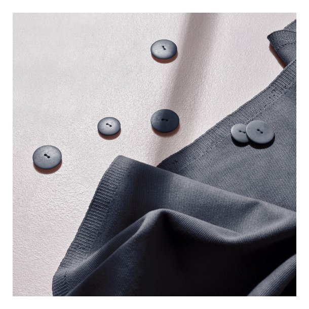 Gabardine Deep Charcoal pr 0,25 m. - Atelier Brunette