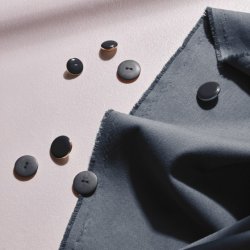 Gabardine Light Deep Charcoal pr 0,25 m. - Atelier Brunette