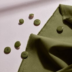 Gabardine Light Ivy Green pr 0,25 m. - Atelier Brunette