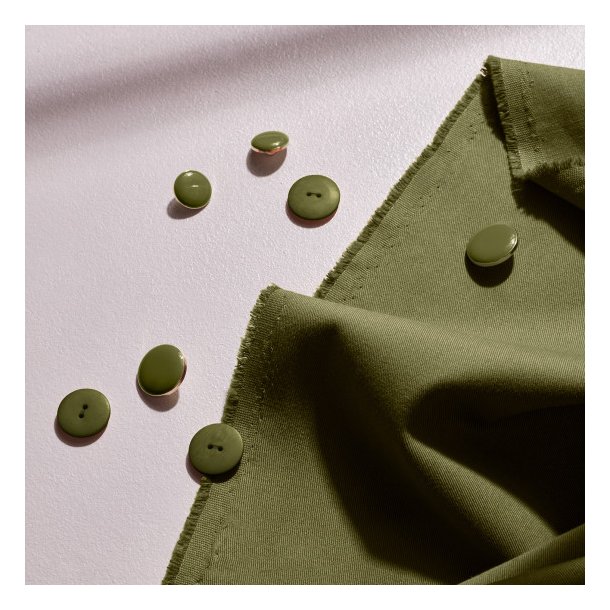 Gabardine Light Ivy Green pr 0,25 m. - Atelier Brunette
