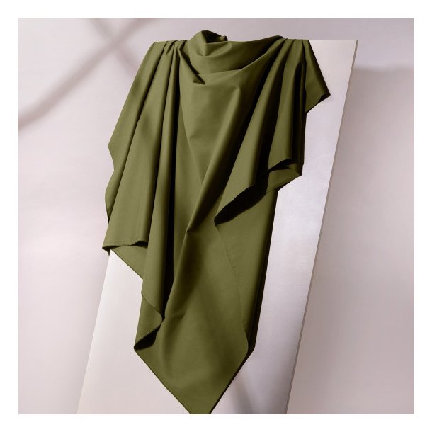 Gabardine Light Ivy Green pr 0,25 m. - Atelier Brunette