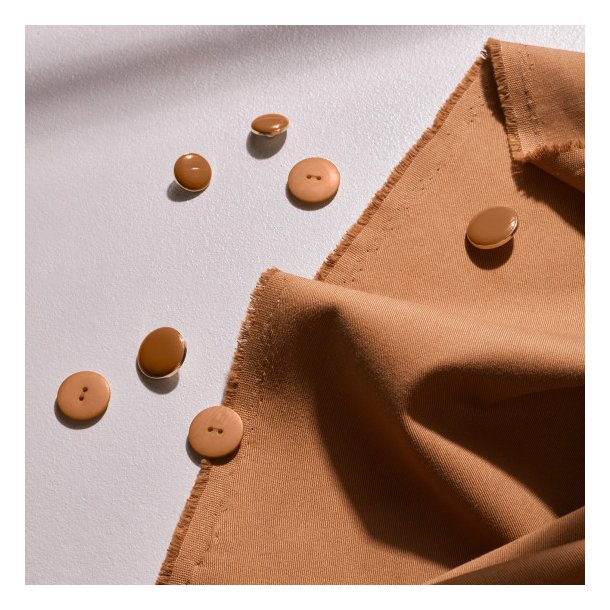 Gabardine Light Pecan Pie pr 0,25 m. - Atelier Brunette