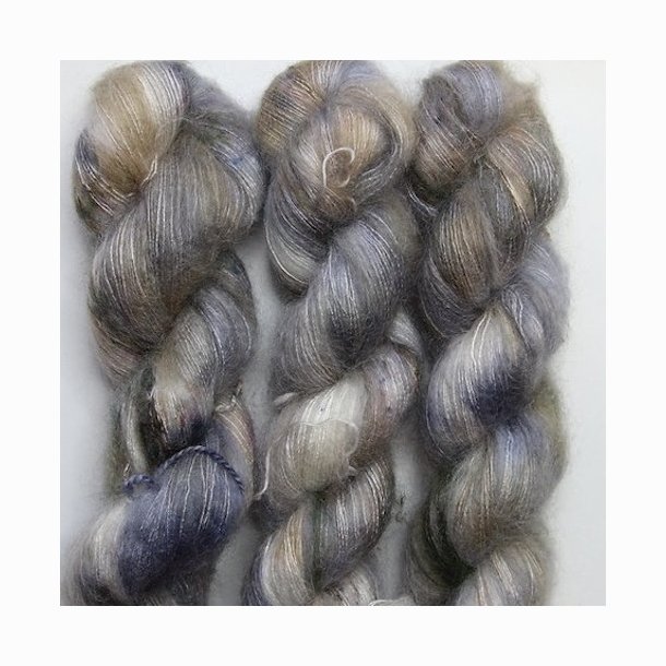 Knit by Moltrup Kid Silk hndfarvet