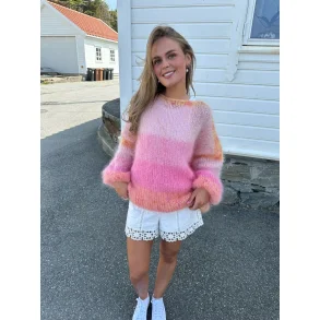 Sjbris Sweater Sunset Edition - strikkekit fra Klin Cocos