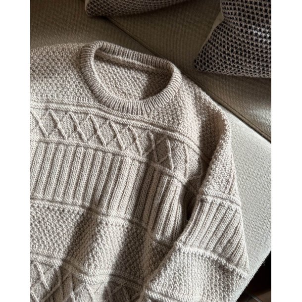 Ingrid Sweater Man - PetiteKnit strikkekit