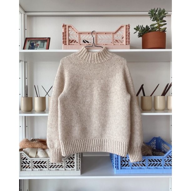 Novice Sweater - strikkekit fra Petiteknit