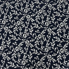 Bl julestof med slv grene - pr. 0,25 meter