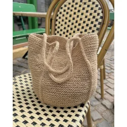Julie bag strikkeopskrift fra Petiteknit