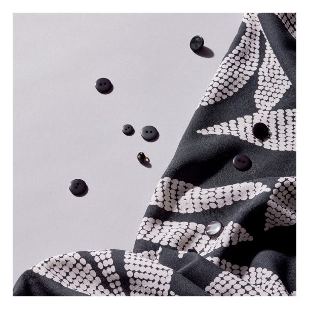 Kaola Viskose Deep Charcoal pr 0,25 m. - Atelier Brunette