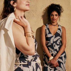 Kaola Viskose Deep Charcoal pr 0,25 m. - Atelier Brunette