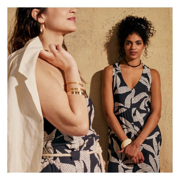 Kaola Viskose Deep Charcoal pr 0,25 m. - Atelier Brunette