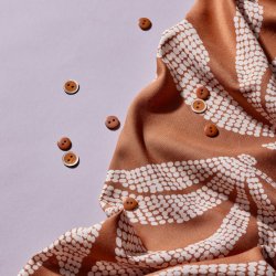 Kaola Viskose Pecan Pie pr 0,25 m. - Atelier Brunette