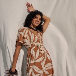 Kaola Viskose Pecan Pie pr 0,25 m. - Atelier Brunette