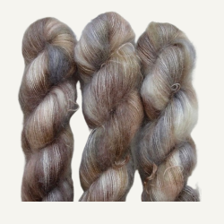 Knit by Moltrup Kid Silk hndfarvet