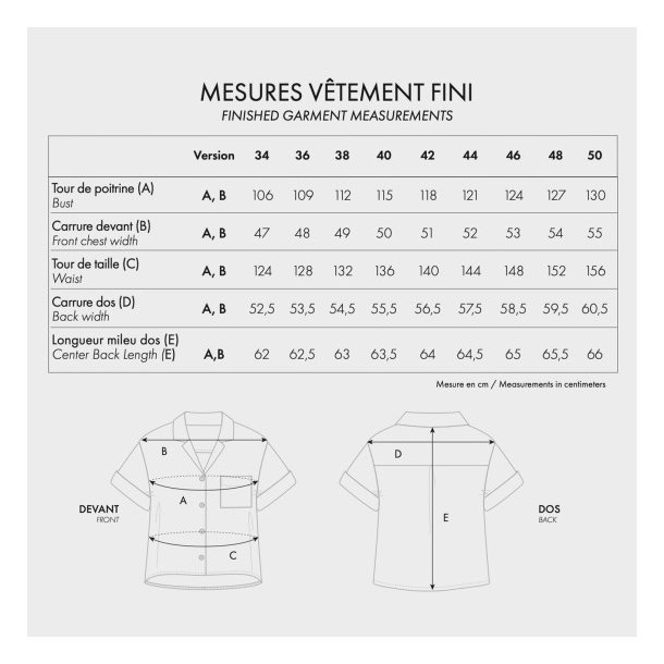 La Chemisette - Atelier Brunette 