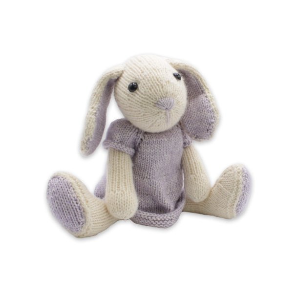 Lav selv /DIY st til Chloe Rabbit - strikkekit