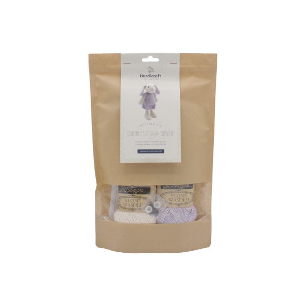 Lav selv /DIY st til Chloe Rabbit - strikkekit