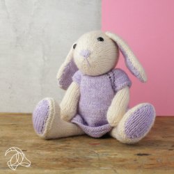 Lav selv /DIY st til Chloe Rabbit - strikkekit