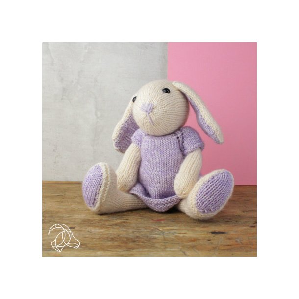 Lav selv /DIY st til Chloe Rabbit - strikkekit