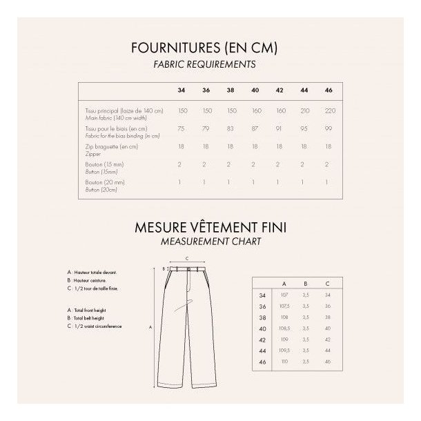 LE Pantalon - Atelier Brunette