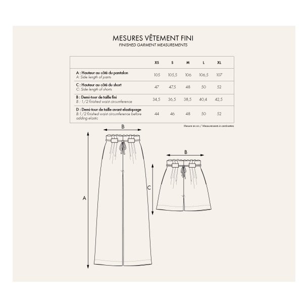 LE Pantalon Short - Atelier Brunette