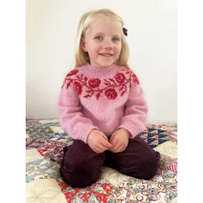 Rosie Yoke Sweater Junior /LHS80 - Str. 2 �r 