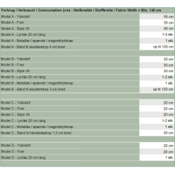 Snitmnster - Line2Line - A903 Hverdagstaske, computertaske, clutch og kosmetikpung