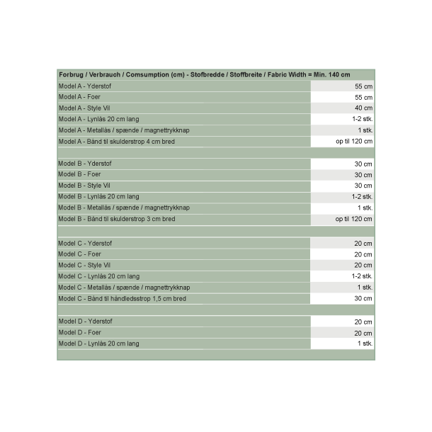 Snitmnster - Line2Line - A903 Hverdagstaske, computertaske, clutch og kosmetikpung