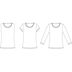 Snitmnster - Line2Line - B1220 Basis T-shirt