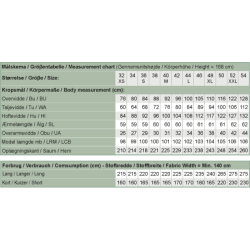 Snitmnster - Line2Line - B1228 Bluse med spidser