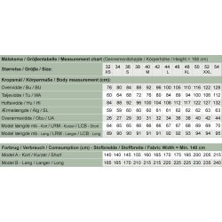 Snitmnster - Line2Line - B1260 Skjortebluse med snket skulder