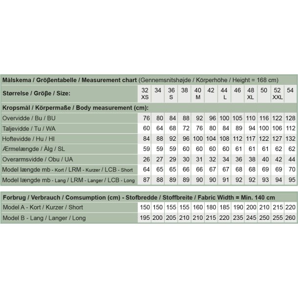 Snitmnster - Line2Line - B1261 Skjorte med revers og manchetter