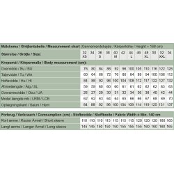 Snitmnster - Line2Line B1265 T-shirt med pufrmer