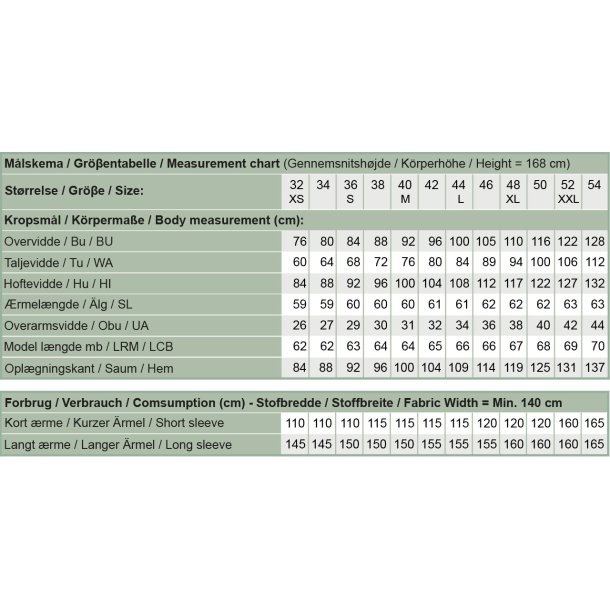 Snitmnster - Line2Line B1265 T-shirt med pufrmer