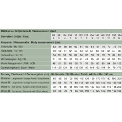 Snitmnster - Line2Line - C503 Kjole med flser, brn