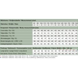 Snitmnster - Line2Line C507 T-shirt med langt eller kort rme, brn