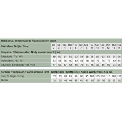 Snitmnster - Line2Line - C509 Ls buks med elastik i taljen, brn