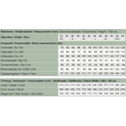 Snitmnster - Line2Line - J460 Cardigan med sjalskrave
