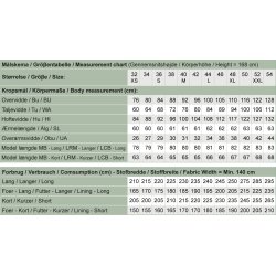 Snitmnster - Line2Line - J461 Jakke med volant rmer