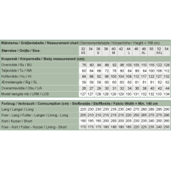 Snitmnster - Line2Line - J462 Frakke med stende revers