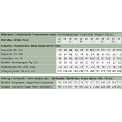 Snitmnster - Line2Line - J468 Cape med flagermus rmer