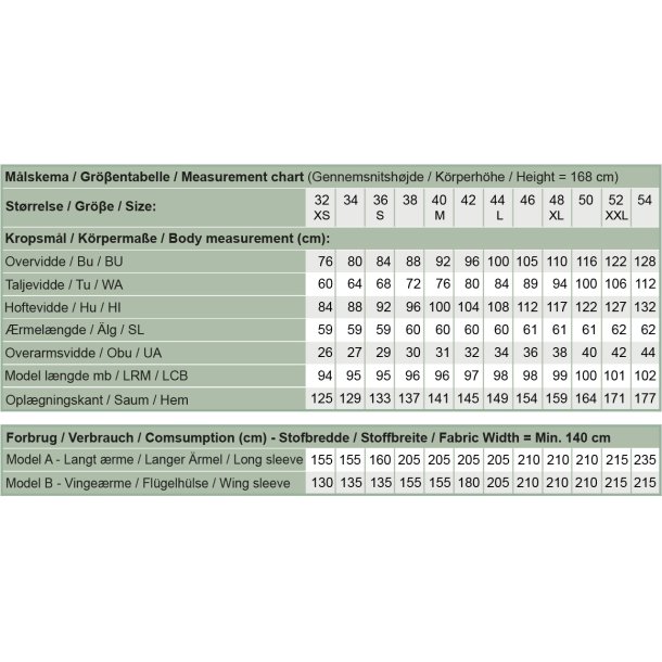Snitmnster - Line2Line - K2273 Kjole med knudeeffekt og vidde